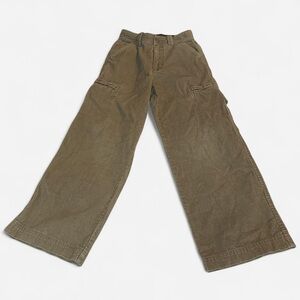 Kids Beige Corduroy Pants